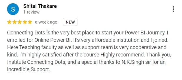 Power BI course